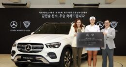 벤츠,GLE450,KLPGA,김민솔프로